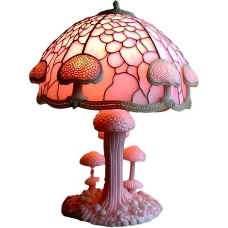 Magische Pilzlampe, dekorative Ornamente, langlebige USB-Stecker-Zimmer-Nachttischlampe für Zuhause, Arbeitszimmer