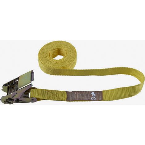 Cinghia di ancoraggio 245 kg. 25 mm. x 3,5 mt. con tenditore