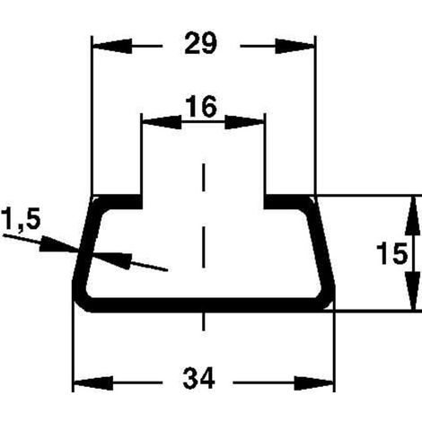 Niedax Ankerschiene 2975/2 FL 2 Stk