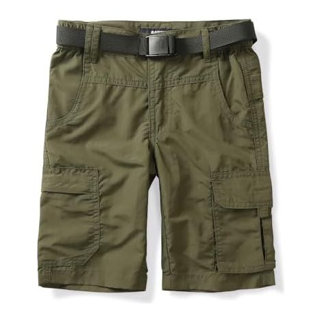 Shorts De Randonnée - Séchage Rapide - Poches Cargo - Ceinture Incluse - Pour Hommes Et Enfants - Tailles 30 À 44 Et 3-14 Ans (1/3)