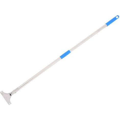 Manche de raclette de sol en acier et plastique de 119,5 cm (1/5)