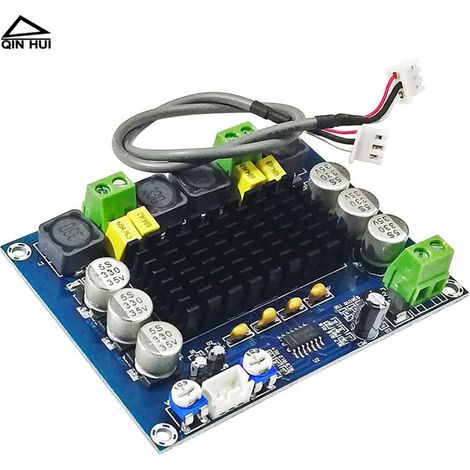 Carte d'amplificateur numérique de classe D TPA3116D2, module d'amplification audio haute définition double canal 2.0 haute puissance 2120W.
