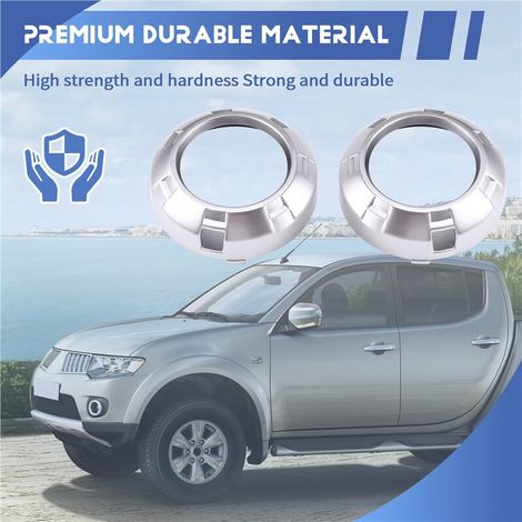 Due coperture per fendinebbia per L200 2005-2015 KA4T KB4T KB9T KB8T 6400A965HB 6400A966XA (1/3)