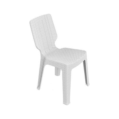 SEDIE RATTAN KETER T-CHIAR BIANCHE (1/10)