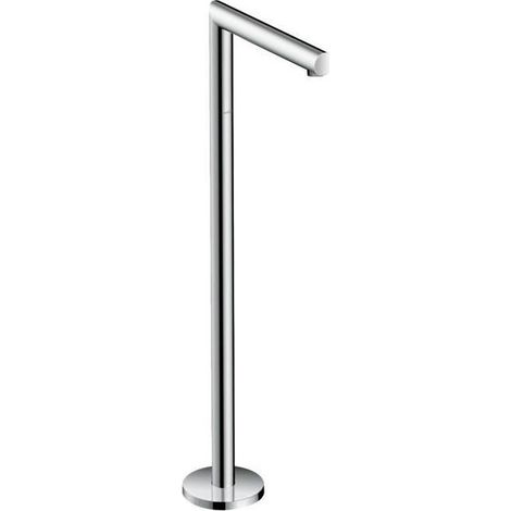 hansgrohe AXOR Uno Wanneneinlauf, freistehend, gerade, Ausladung (1/3)