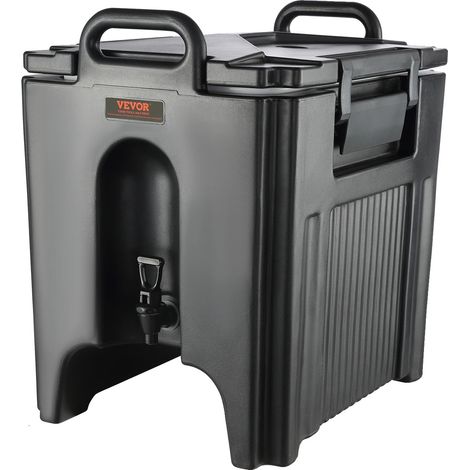 Distributore di bevande isolato, isolamento non elettrico, design portatile, 10 galloni (1/2)