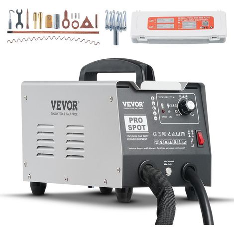 Pour débosseler voitures et camions, kit tire-clou carrosserie 1800 W avec 7 modes et protection anti-surchauffe (1/5)