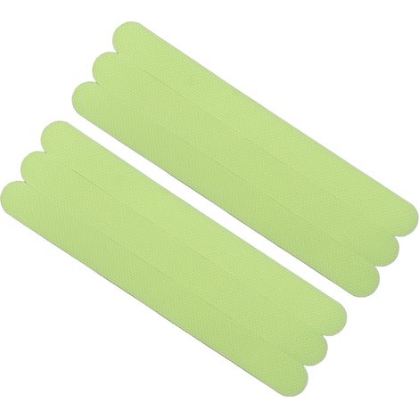 Bande adhésive lumineuse et antidérapante pour escaliers, phosphorescente, 6 bandes vertes phosphorescentes, idéale pour la salle de bain et la piscine. (1/5)
