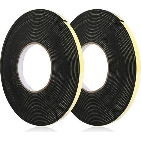 Joint Fenêtre Isolation,Ruban d'étanchéité pour plaque de cuisson, Bande d'Étanchéité Adhésive en Mousse, Joint de Porte et Fenêtre (1/4)