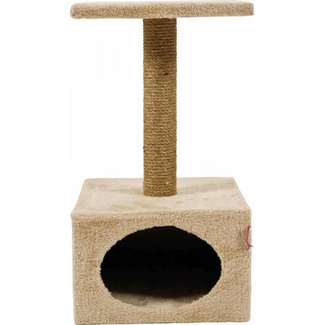 Trade Shop - Tiragraffi Para Gatos Con Trochetto Cubierto De Cáñamo Natural - (1/2)