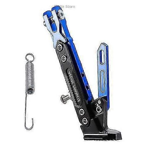 Motorrad-Seitenständer, Fußstützenhalterung, Parkstützenhalter, Pitbike-Zubehör, Motorradzubehör, Universal – blau (1/5)