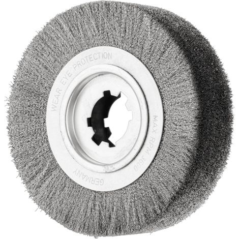 PFERD TOOLS Entgratbürste ungezopft RBU Ø250x60x50,8 mm Bohrung Edelstahl-Draht-Ø0,20 stationär (1/4)