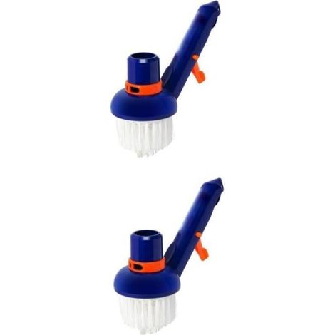 Small pool suction head with suction brush, wastewater suction machine accessories, domestic water cleaning, outdoor pool accessories