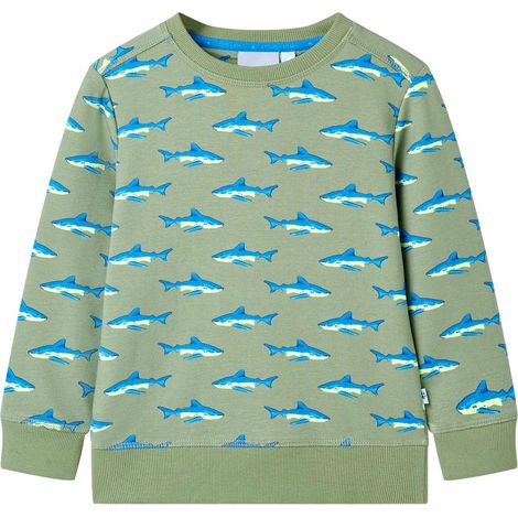 Teenpull – Kinder-Sweatshirt Helles Khaki 104 (1/5)