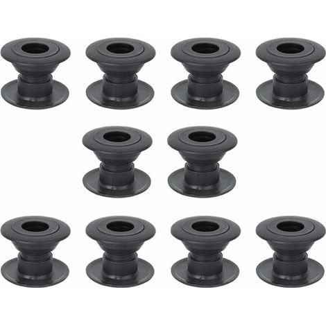 Lot de 10 paires de roulements de machine de baby-foot en plastique avec bille en acier 34 mm,de DEBUNS (1/5)