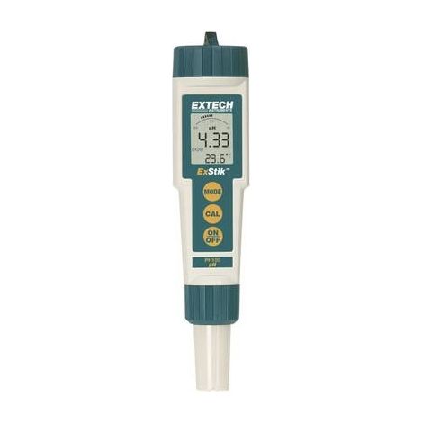 Extech EXStik PH100 medidor de pH negro preciso y robusto