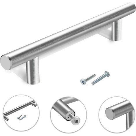 Wolketon Maniglie per mobili Maniglie per armadietti Maniglie per armadietti da cucina Bagno Maniglie per cucina Ufficio 220x160x10MM 20 pezzi