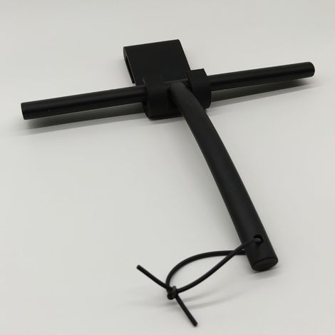 Grattoir à vitre de douche avec fixation murale, grattoir à vitre de salle de bain en silicone