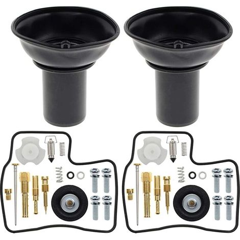 Kit di riparazione del diaframma del pistone del carburatore con ago per motocicletta da 400 cc (1/4)