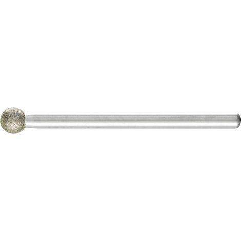 Disco Diamantato Sulla Palla Stelo Dku, Diametro: 5 Mm, Lunghezza Della Coda 40 Mm, Ø Stelo 3 Millimetri (1/4)