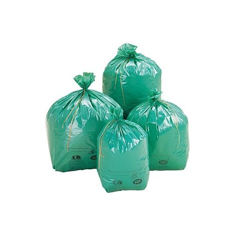 Sac poubelle 100 litres NF écologiques - carton de 200