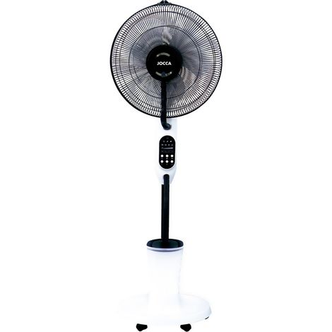 Ventilateur Brumisateur sur pied mobile 75W H125cm Vaporisation Eau Programmable Oscillation 60° Air frais Fortes Chaleurs Jocca