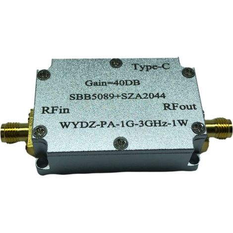 Amplificateur de puissance unidirectionnel micro-ondes SBB5089+SZA2044 2,4 GHz 1 W 30 dBm (1/4)