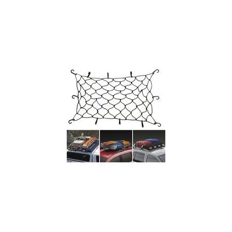 Red elástica de malla para el techo del coche para equipaje, cubierta de almacenamiento de cuerda (1/5)