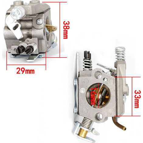 Générique Carburateur réglage Carb pour HUSQVARNA 36 41 136 137 137E 141 142 Tronçonneuse Moteur Zama C1Q-W29E (1/4)