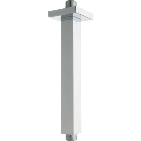PaulGurkes Bras de douche encastré 20 cm carré pour pommeaux de douche (1/5)