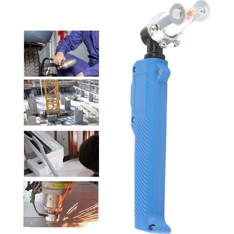 Chalumeau de découpe à poignée carrée bleue PT31 avec tête de découpe plasma à rouleau + rouleau (1/5)