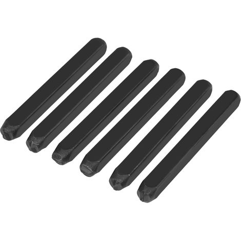 Ensemble de 36 Poinçons Métalliques 4mm pour Marquage Lettres Chiffres avec Boîte Bois (1/5)