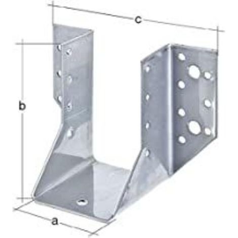 FPLUS soporte viga abierto sv2 100x140 zincado , 39163
ACABADO              ZINCADO
ANCHO "A"                 100 mm.
ALTO    "B"                 140 mm.
LARGO "C"