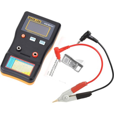 MESR-100 ESR-Kondensatortester Ohmmeter Professionelle Messung des Innenwiderstands von Kondensatoren