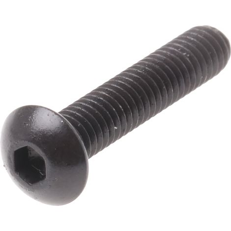 Vis à six pans creux, M4 x 20mm, tête Vis bombée à tête creuse hexagonale, en Acier ( Prix pour Sachet de 100 )