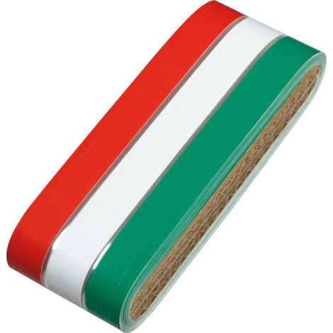 Sticky Flag, striscia tricolore Italia in rotolo - 5x500 cm (1/5)