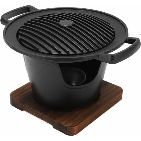 Non-Stick Portable Charcoal Grill Camping Table Grill Suitable for Picnic