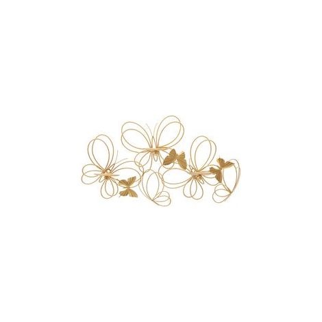WALL CANDLE HOLDER BUTTERFLIES CM 61X12X34 (1/5)