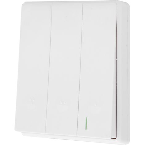 3-Wege-Funk-LED-Wandschalter für Schlafzimmer/Flur, Fernbedienungsset TDL-T765 (1/5)