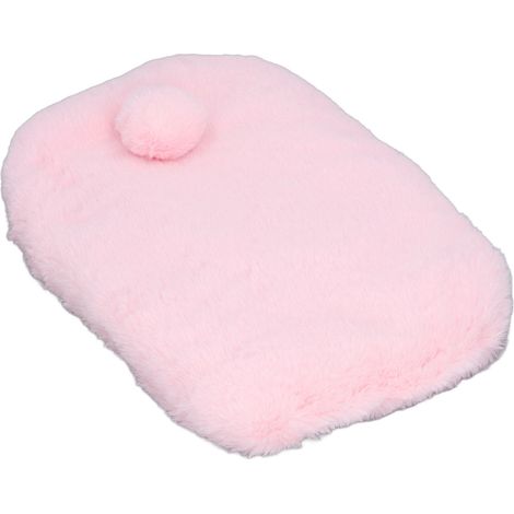 Tapis en peluche doux et chaud pour animaux de compagnie, idéal pour les chiens et les chats. Grand tapis de sécurité pour dormir, se détendre et jouer. Rose, taille S. (1/5)