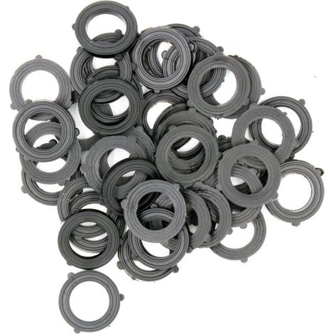 Rondelles en caoutchouc renforcées pour tuyau d'arrosage (lot de 50) - Accessoires industriels courants (1/5)