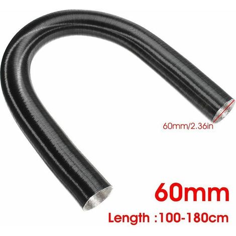 1x 60mm Conduit de Chauffage Hot &amp Cold Air Ducting Pour Diesel Heater Webasto Dometic (1/4)