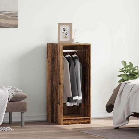 vidaXL Armoire avec étagère avec stockage Bois ancien 41 x 48 x 102 cm