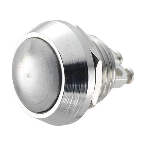 BOUTON-POUSSOIR ANTIVANDALISME TRU COMPONENTS GQ 12B-N 701257 48 V/DC 2 A 1 X OFF/(ON) IP65 À RAPPEL 1 PC(S)