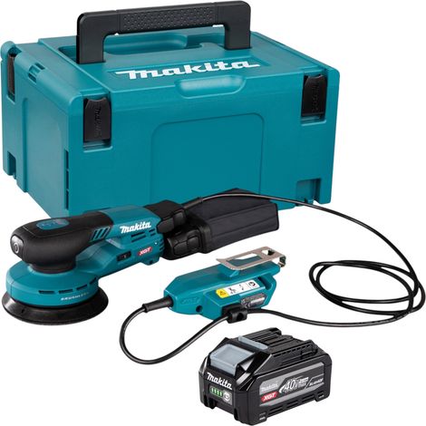 Makita BO 001 CGZ Ponceuse excentrique sans fil 40 V max. 125 mm 5,0 mm course Brushless Solo - sans batterie, sans chargeur (1/5)
