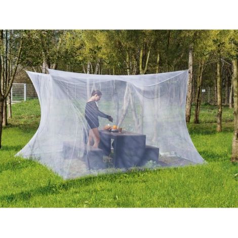 Moustiquaire - - 300 x 300 x 250 cm - Mailles fines 220 - Blanc - Synthétique (1/2)