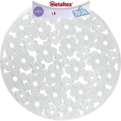Runder Metall-Tablettenschutz für Spüle ø30cm