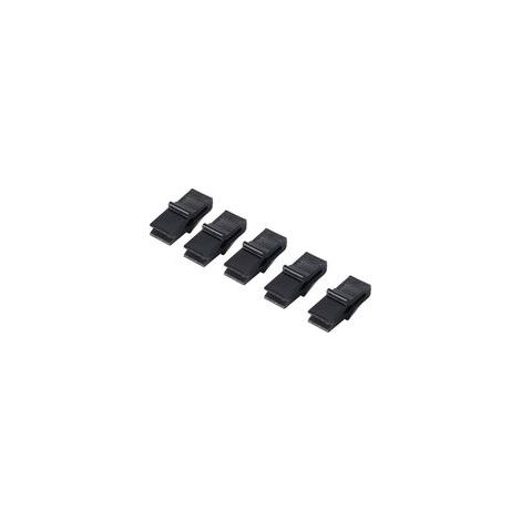 200 pièces Clip de fixation de film de couverture de rangée de serre, pinces de cerceau de tunnel de filet pinces de fixation de film pour serres, 10mm (1/5)