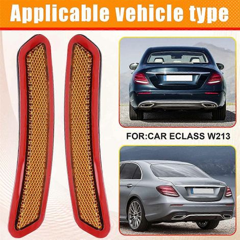 Blinker links und rechts für Mercedes E-Klasse W213, schwarz und gelb (1/5)
