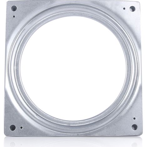6 Inch Square Metal Rotating Swivel Plate TV Desk Lazy Susan Turntable Bearing
